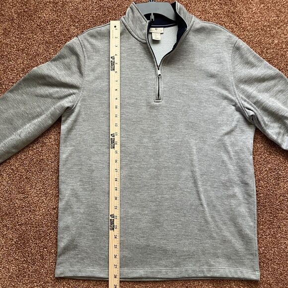 Rorie Whelan Golf Sweatshirt Men’s Large Gray Pullover 1/4 Zip - Picture 5 of 9